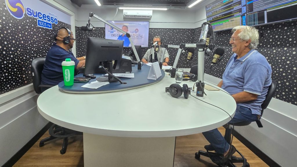 Diretor-presidente da Adasa destaca ações da Agência e uso racional da água em entrevista à rádio Sucesso Brasília FM 1 Presidente Adasa