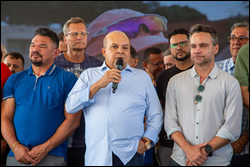 Adasa presente na inauguração do Parque Urbano Internacional da Paz e início da operação do Drenar DF 4 002