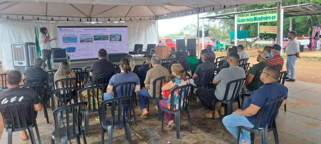 Adasa reforça a gestão hídrica no DF e Entorno durante o lançamento do Projeto Irriga-DF 1 Adasa reforça a gestão hídrica